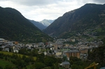 Blick auf Andorra